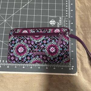 Vera Bradley Wallet Wristlet Lilac Medallion